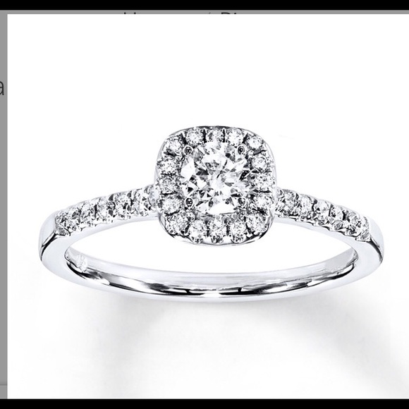 Bridal set. Diamond engagement ring/wedding ring - Picture 2 of 5